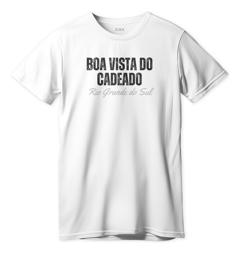 Camiseta Camisa Boa Vista Do Cadeado Rio Grande Do Sul