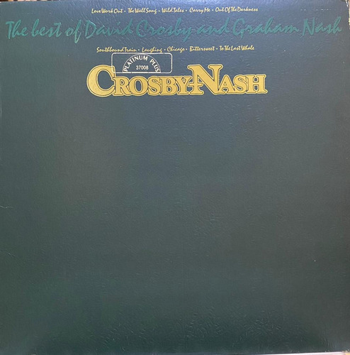 Disco Lp - Crosby & Nash / The Best. Compilación (1978)