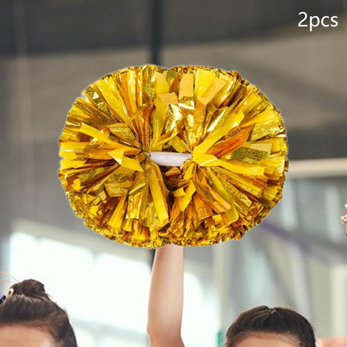 2 X 2 Pompones De Animadora Profesionales Para Baile,