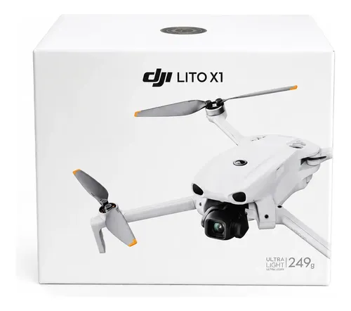 Drone Dji Lito X1 Sem Controle Br 1 Ano De Garantia