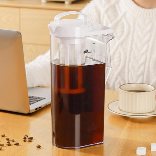 Cafetera Fría, Cafetera Helada, Jarra Para Nevera, 2.2l
