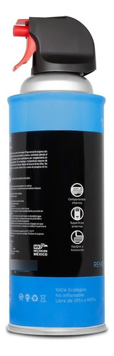 Removedor De Polvo Vorago Cln-100 Aire Comprimido 440 Gramos