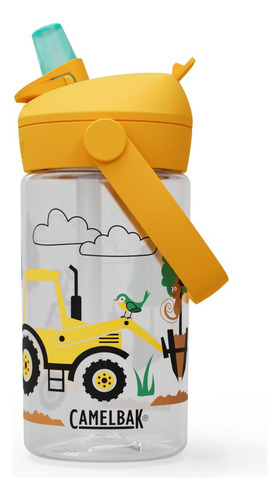 Botella Camelbak Niños Thrive Flip Straw 350 Ml Amarilla