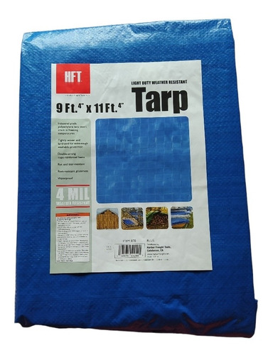 Cobertor Lona Tarp Super Resistente 2,8cm X 3.4 Cm