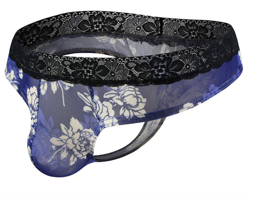 M Bragas Hombre A1214 Tanga Ropa Interior Estampado Encaje T