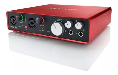 Focusrite Scarlett 6i6 Placa De Sonido Usb 2.0 Midi