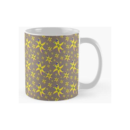 Taza  Estrella De Mar Como Diseño De Patrones Geométricos Ab