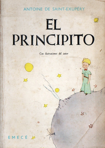 Saint Exupery El Principito Formato Grande Color Emece 1979