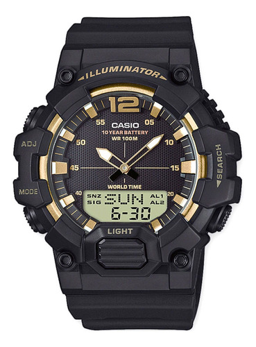 Relógio Casio Standard Masculino Anadigi Hdc-700-9avdf