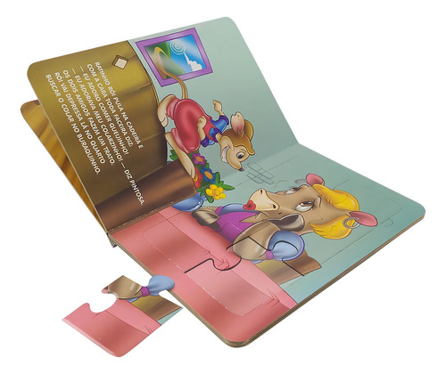 Animais da Fazenda em QC: Vaquinha Pintosa, A, de Leidens, Rosa de Lima. Editorial Todolivro Distribuidora Ltda., capa dura em português, 2019