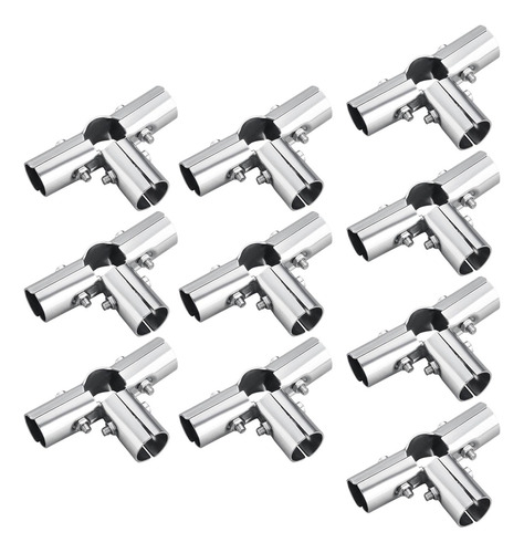 Conector De Tubo De Acero Inoxidable De 10 Cinco Conectores