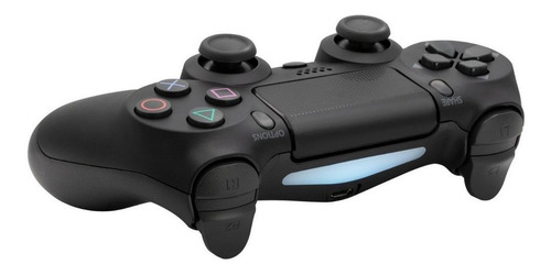 Imagen 2 de 3 de Control joystick inalámbrico Monster Games Double shock compatible con PS4 negro