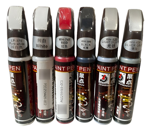 Caneta Tinta Zhandian Reparo Automotivo Cobertura De Riscos Cor White