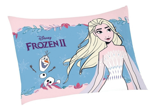 Fronha Avulsa Frozen P/ Travesseiro 50x70cm Lepper