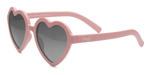 Lentes De Sol Corazones Talla 4+ Rosado  Real Shades