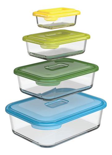 Joseph Joseph Nest Glass Storage, Freezer Oven Microwave Dis