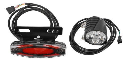 Juego De Faros Delanteros Y Traseros Para Bicicleta, Led De