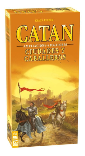 Juego De Mesa Catan Ciudades Y Caballeros Ampliación 5 6 Jug