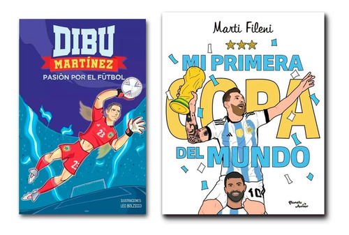 Dibu Martinez Pasión Por El Fútbol + Mi Primera Copa  Fileni