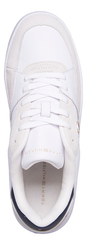 Tenis Para Mujer Fw0fw08615 Ajuste Cordones Tommy Hilfiger