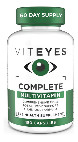 Viteyes Multivitamínico Salud Ocular Y Cuerpo 180 Cápsulas