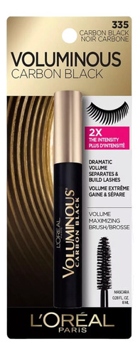 L'oréal  Voluminous Carbonblack - mL a $9286