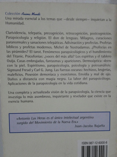 Parapsicología - Antonio Las Heras