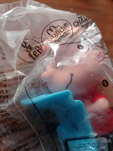 Muñeco Linus Mcdonald's Snoopy-charlie Brown Bolsa Cerrada (Usado)