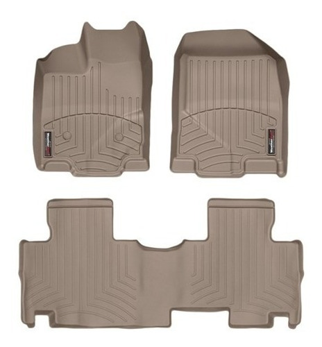 Tapetes Weathertech Lincoln Mkx 2011-2017 - 1ra+2da Filas