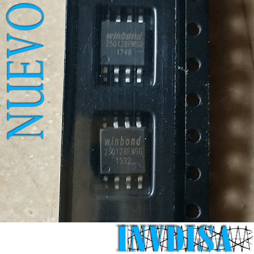 Integrado Bios W25q128fwsq 25q128fwsq Programado (Usado)