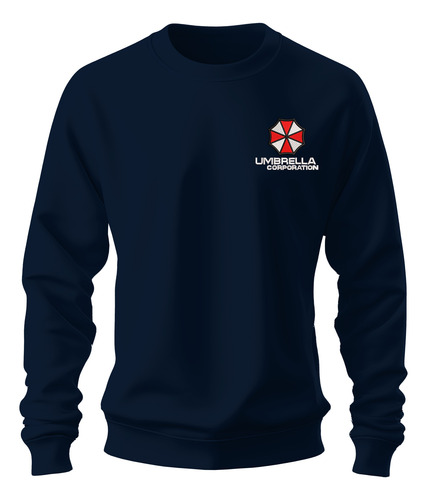 Sudadera Sweater Bordada Umbrella Corporation Video Juego