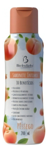 Sabonete Íntimo 10 Benefícios Pêssego 200ml Bio Instinto