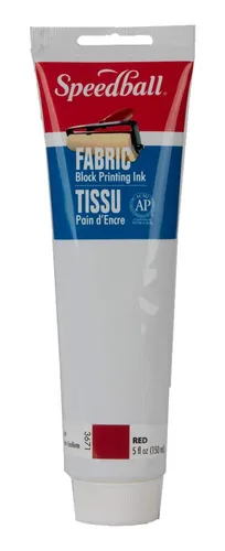 Tinta Bloque Tela Color Rojo