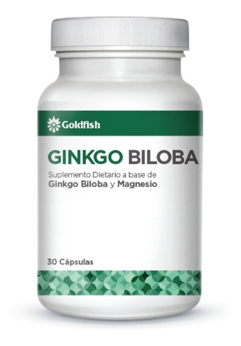 Ginkgo Biloba + Magnesio Goldfish Capsulas X 30