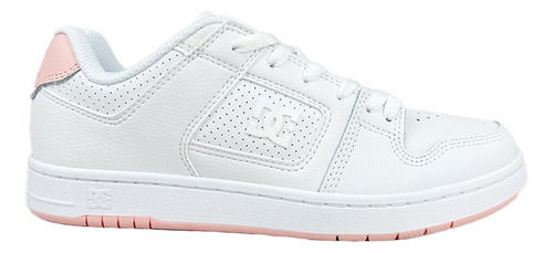 Tenis Dc Shoes Manteca 4 Para Mujer Blanco Rosa 