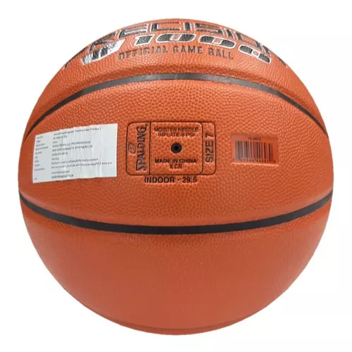 Mini Bola De Basquete Spalding Tf Cor Laranja Tamanho 1