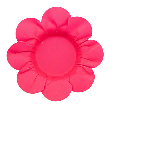 Formulario de cartulina con forma de flor para caramelos con 600 unidades, color rosa