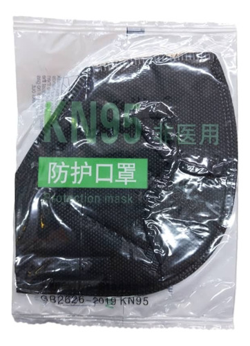 Tapabocas Kn95 Negras Originales Mayor Y Detal