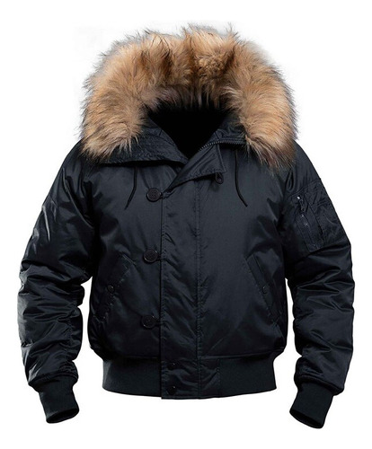 Parkas Tácticas Militares De Invierno Para Hombre Con Cuello