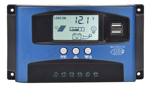 Regulador De Panel Solar Mppt Controller Ycx-003 30-100a