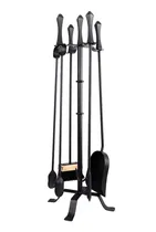 Comprar Herramientas Para Chimenea, hogar a leña . Pala , atizador , pinza y cepillo . 1º calidad. Fabrica . Venzar