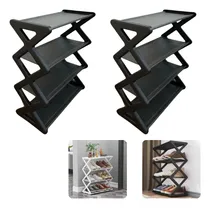 Comprar Kit 2 Sapateiras Multiuso 4 Andares Organizador De Calçados