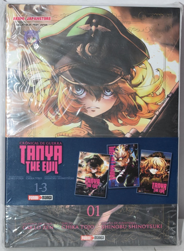 Cronicas De Guerra Tanya The Evil - Pack - Panini - Manga