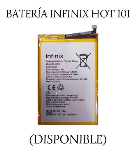 Batería Infinix Hot 10i/bl-49fx.