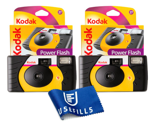2 Camara Desechabl Pelicula Para Unidad Incluye Kodak Un Uso