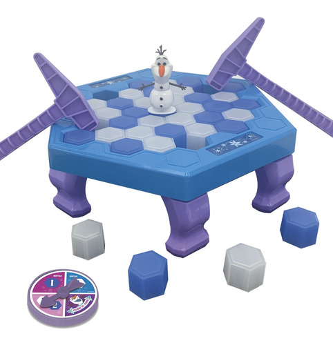 Imagen 1 de 8 de Juego De Mesa Frozen Que No Se Caiga Olaf Ditoys