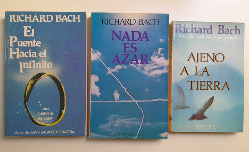 Richard Bach Pack Puente/nada Es Azar/ajeno A La Tierra