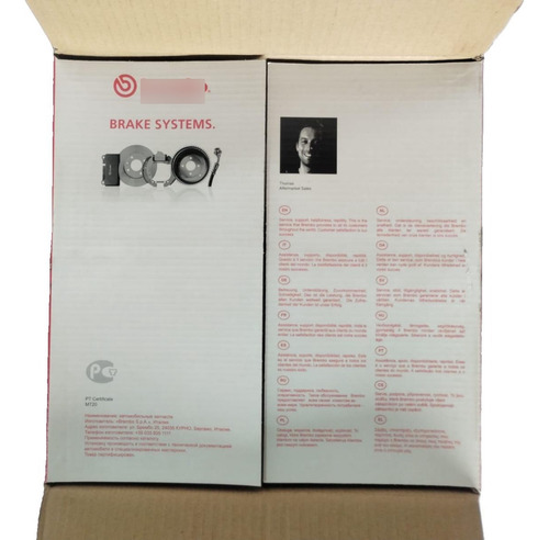 Disco Ventilado Delantero Brembo Corolla 1988/1992