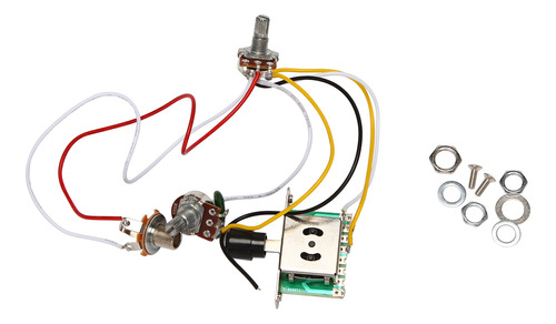 Arnés Precableado Para Guitarra, Interruptor De Palanca De 3