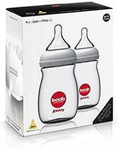 Botella Joovy Boob Ppsu, Gris, 5 Onzas, Cuenta 2